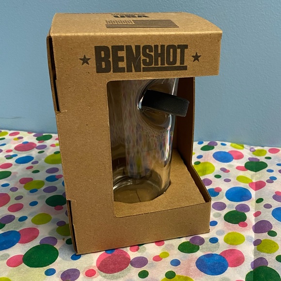 New! Benshot Slapshot Ice Hockey Beer Pint Glass NIB! 🏒 - Picture 4 of 12